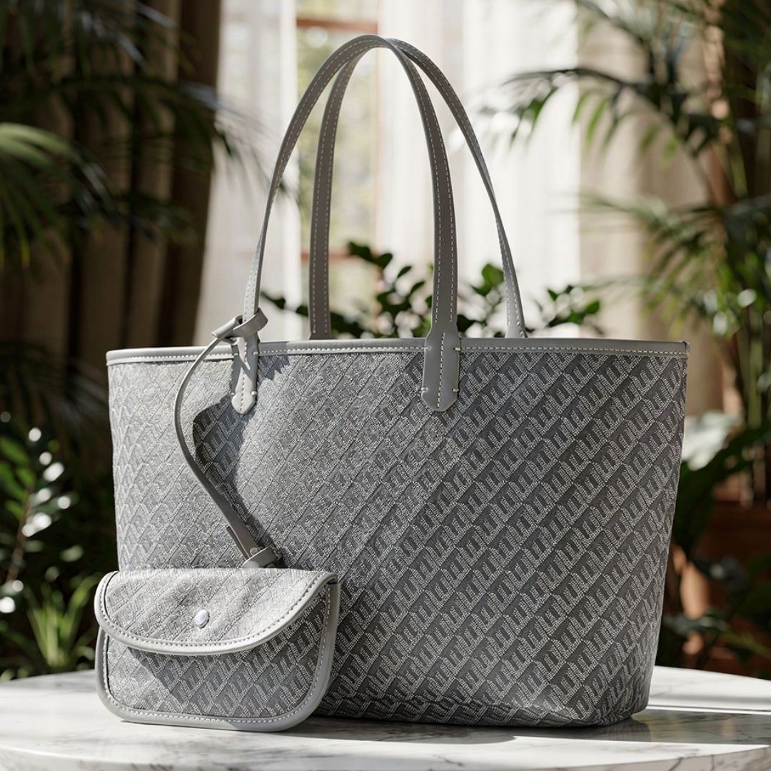 Lässige Umhängetasche für Damen | Tote Bag Set | PureTote