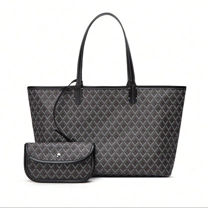 Lässige Umhängetasche für Damen | Tote Bag Set | PureTote