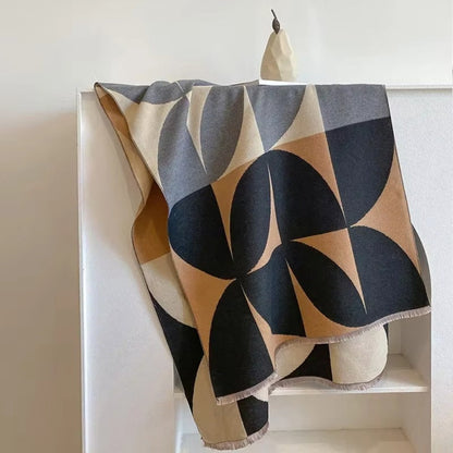 Women's Poncho | Modern Winter Scarf | Lunessa