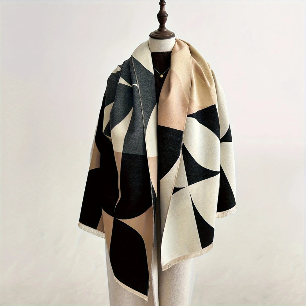 Damen Poncho | Moderner Winterschal | Lunessa