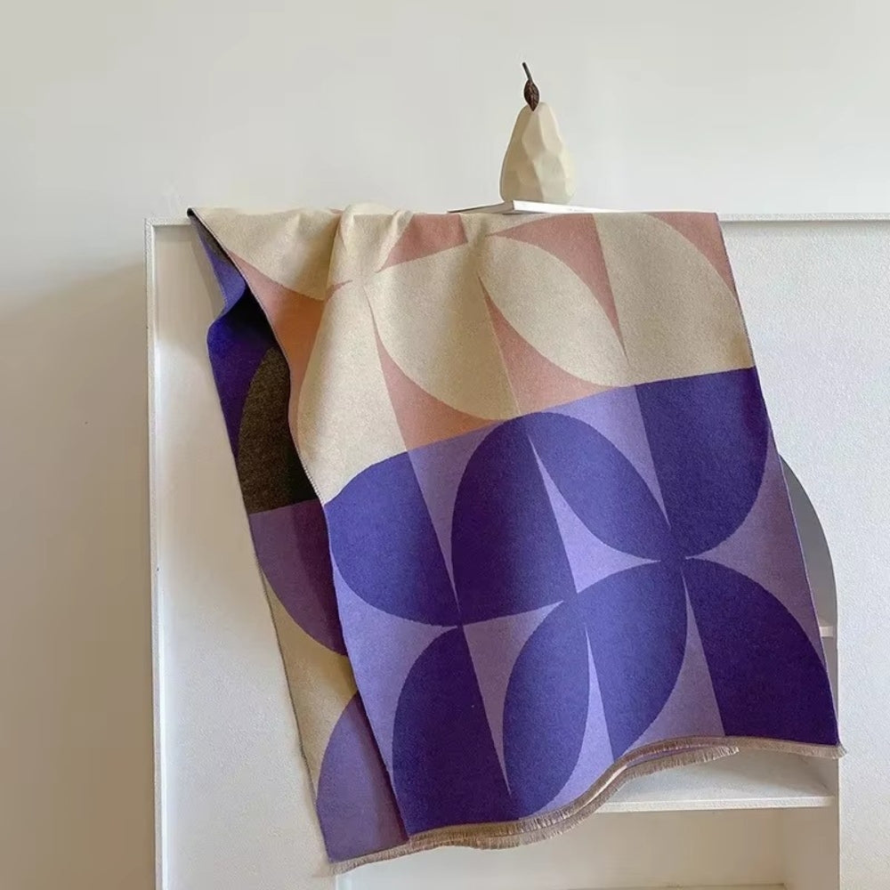 Women's Poncho | Modern Winter Scarf | Lunessa