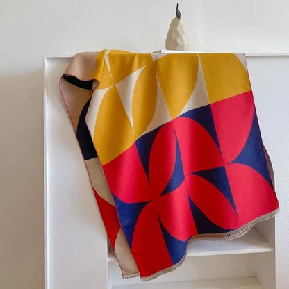 Women's Poncho | Modern Winter Scarf | Lunessa