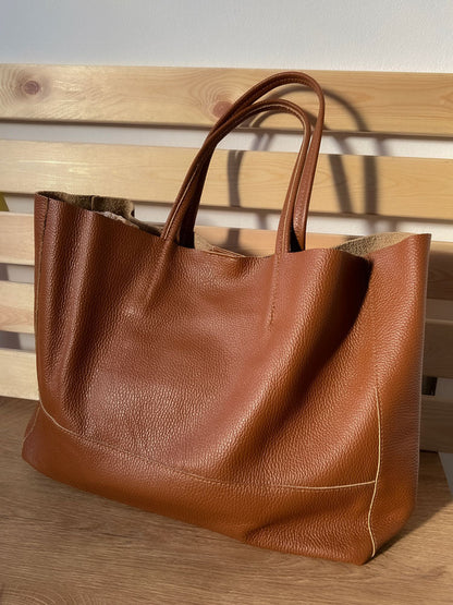 The Carryall Leather Tote