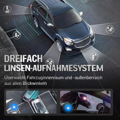 Dashcam for Front and Rear of Car | Backup Camera for Retrofitting | Car Camera | DriveCam