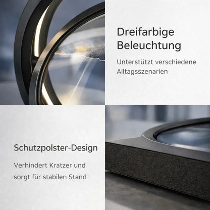 Decorative LED Table Lamp | Modern Designer Lamp | Rotating Sand Picture | SandScape