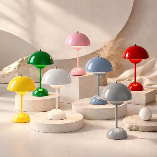 Designer Table Lamp | LED Table Light | Nightstand Lamp | Dimmable & Cordless | Lumora