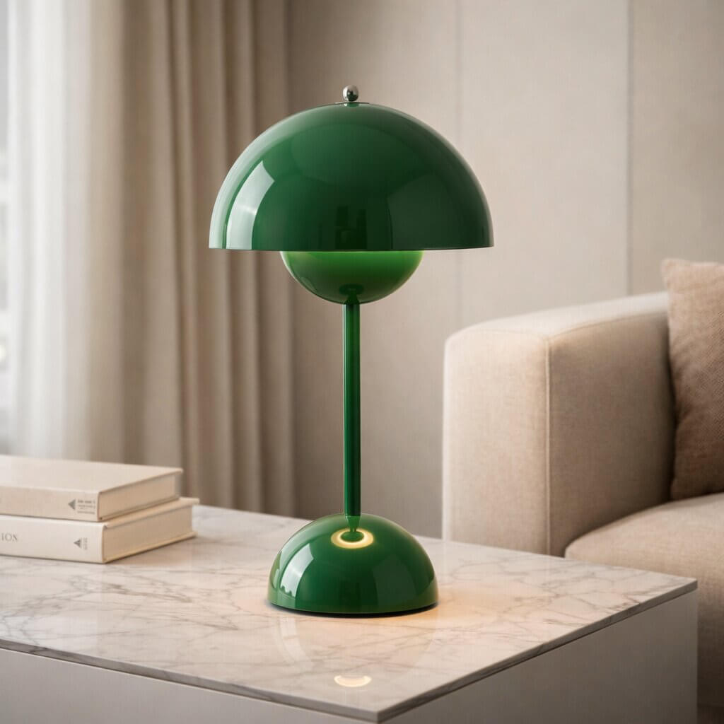 Designer Table Lamp | LED Table Light | Nightstand Lamp | Dimmable & Cordless | Lumora