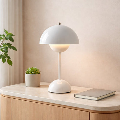Designer Table Lamp | LED Table Light | Nightstand Lamp | Dimmable & Cordless | Lumora