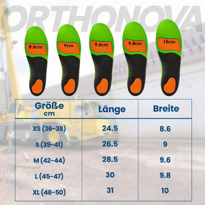 Insoles for Shoes | Comfortable Shoe Insoles | Orthopedic Insoles | Orthonova (Set of 2)
