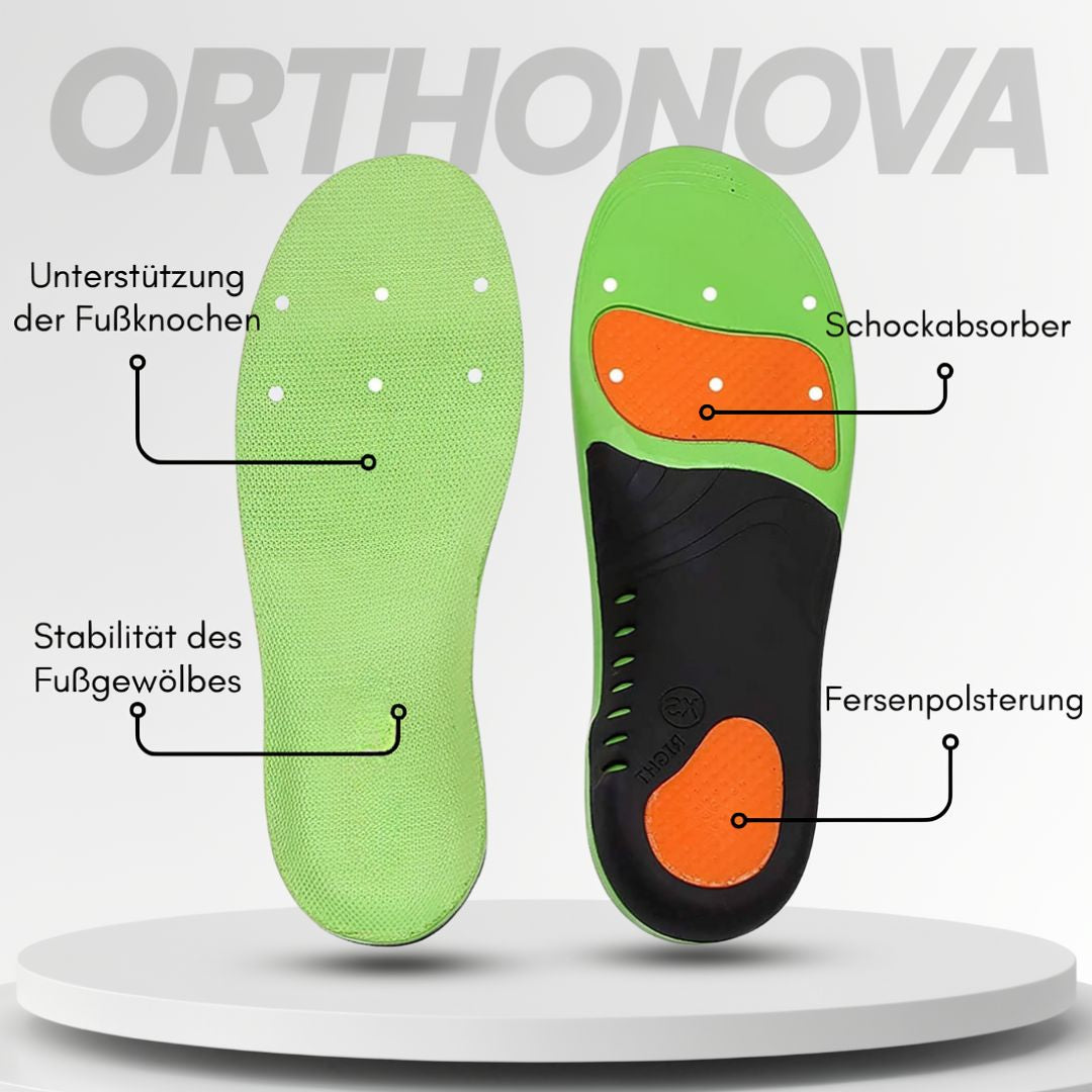Insoles for Shoes | Comfortable Shoe Insoles | Orthopedic Insoles | Orthonova (Set of 2)