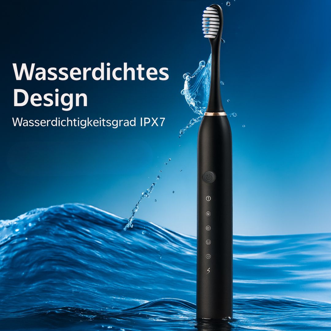 Electric Toothbrush with 6 Cleaning Modes | Ultrasonic Toothbrush for Adults & Kids | ZahnKlar