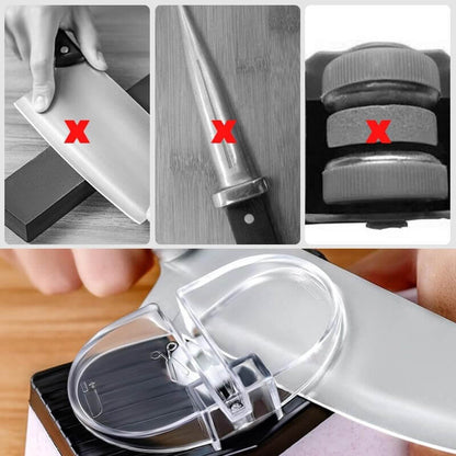 Electric Knife Sharpener | Easy Knife Sharpening | Knife Sharpening Device | SharpFix