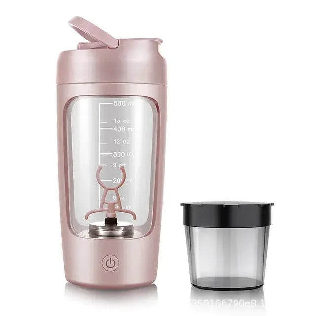 Electric Protein Shaker | Self-Stirring Shaker Cup | USB Mixer Cup | Mixadel