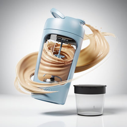 Electric Protein Shaker | Self-Stirring Shaker Cup | USB Mixer Cup | Mixadel