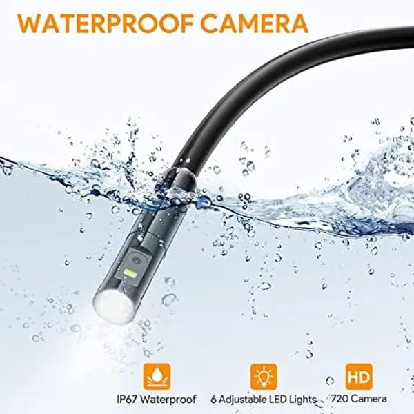 Endoscope with Camera | Inspection Camera for Smartphone with 5 m Cable | IntraView