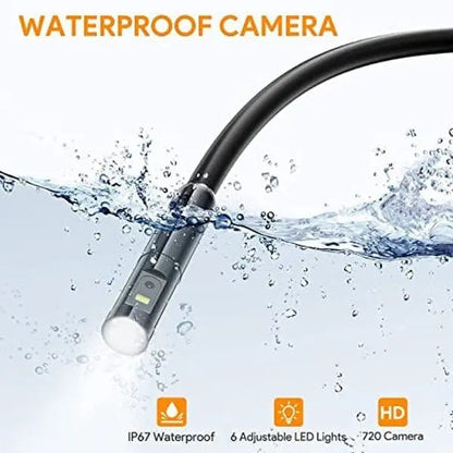 Endoskop mit Kamera | Inspektionskamera für Smartphone mit 5 m Kabel | IntraView