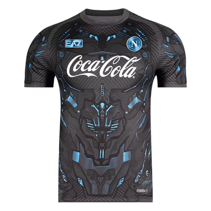 SSC Napoli 2025/26 Pre-Match Trikot - Schwarz