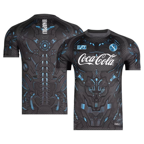 SSC Napoli 2025/26 Pre-Match Trikot - Schwarz