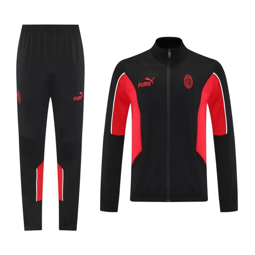 AC Milan 2025/26 Jacke Trainingsanzug - Schwarz