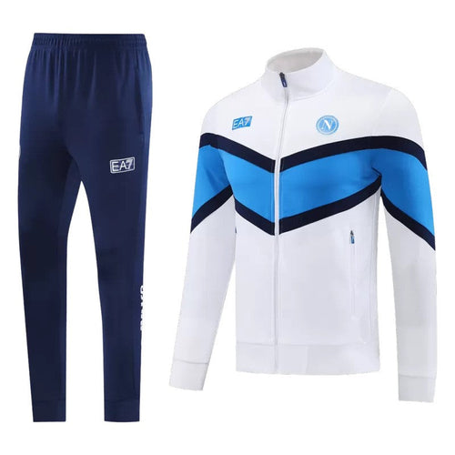 SSC Napoli 2025/26 Jacke Trainingsanzug - Weiß