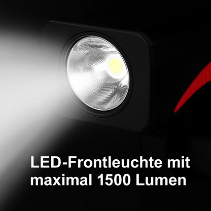 Fahrradlicht mit Handyhalter & Powerbank | Vorderes Fahrradlicht | PowerRide