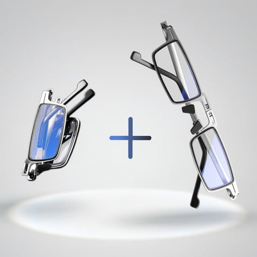 Foldable Reading Glasses for Men & Women with Blue Light Filter | OptiFold