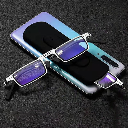 Foldable Reading Glasses for Men & Women with Blue Light Filter | OptiFold
