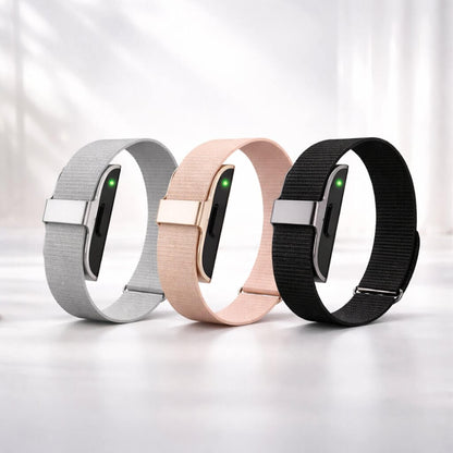 Fitness Tracker with Heart Rate, Blood Pressure & Sleep Tracking Without Display | Fitness Band | Virexa