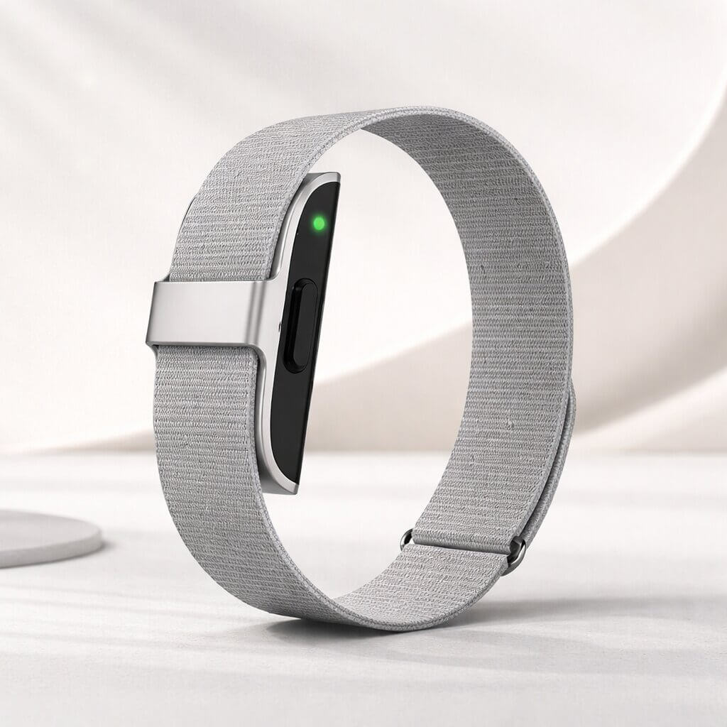 Fitness Tracker mit Herzfrequenz, Blutdruck & Schlaftracking ohne Display | Fitness Armband | Virexa
