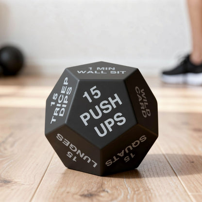 Fitness Würfel für Muskelaufbau & Krafttraining zu Hause | Home Workout für Ganzkörpertraining | Power Cube
