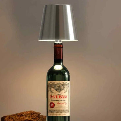 Bottle Light | Bottle as Table Lamp | Rechargeable Table Light | Bottle Cap | LumiBottle