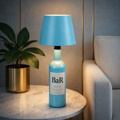 Bottle Light | Bottle as Table Lamp | Rechargeable Table Light | Bottle Cap | LumiBottle