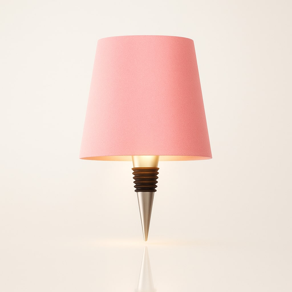 Bottle Light | Bottle as Table Lamp | Rechargeable Table Light | Bottle Cap | LumiBottle