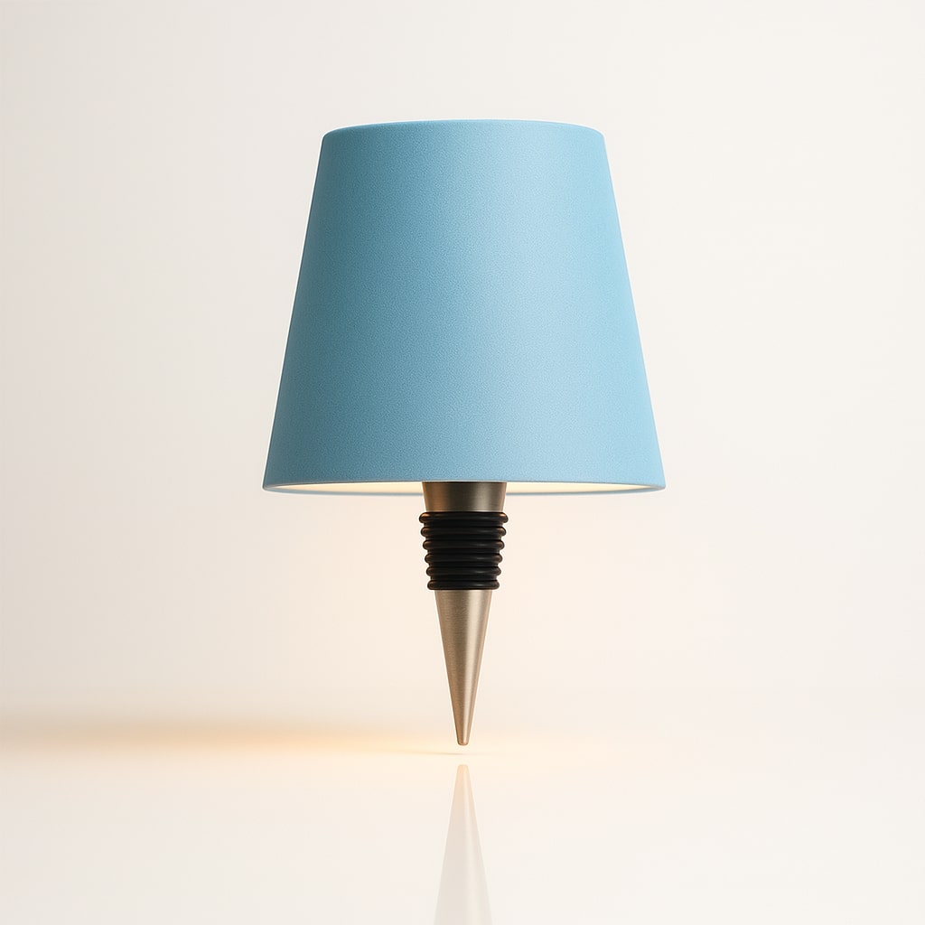 Bottle Light | Bottle as Table Lamp | Rechargeable Table Light | Bottle Cap | LumiBottle