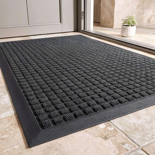 Doormat for Outdoors & Indoors | Anti-Slip Dirt Catcher Mat | Door Mat | DuraMatte