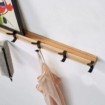 Coat Hook | Modern Coat Rack | Wooden Wall Coat Rack | NordHaken