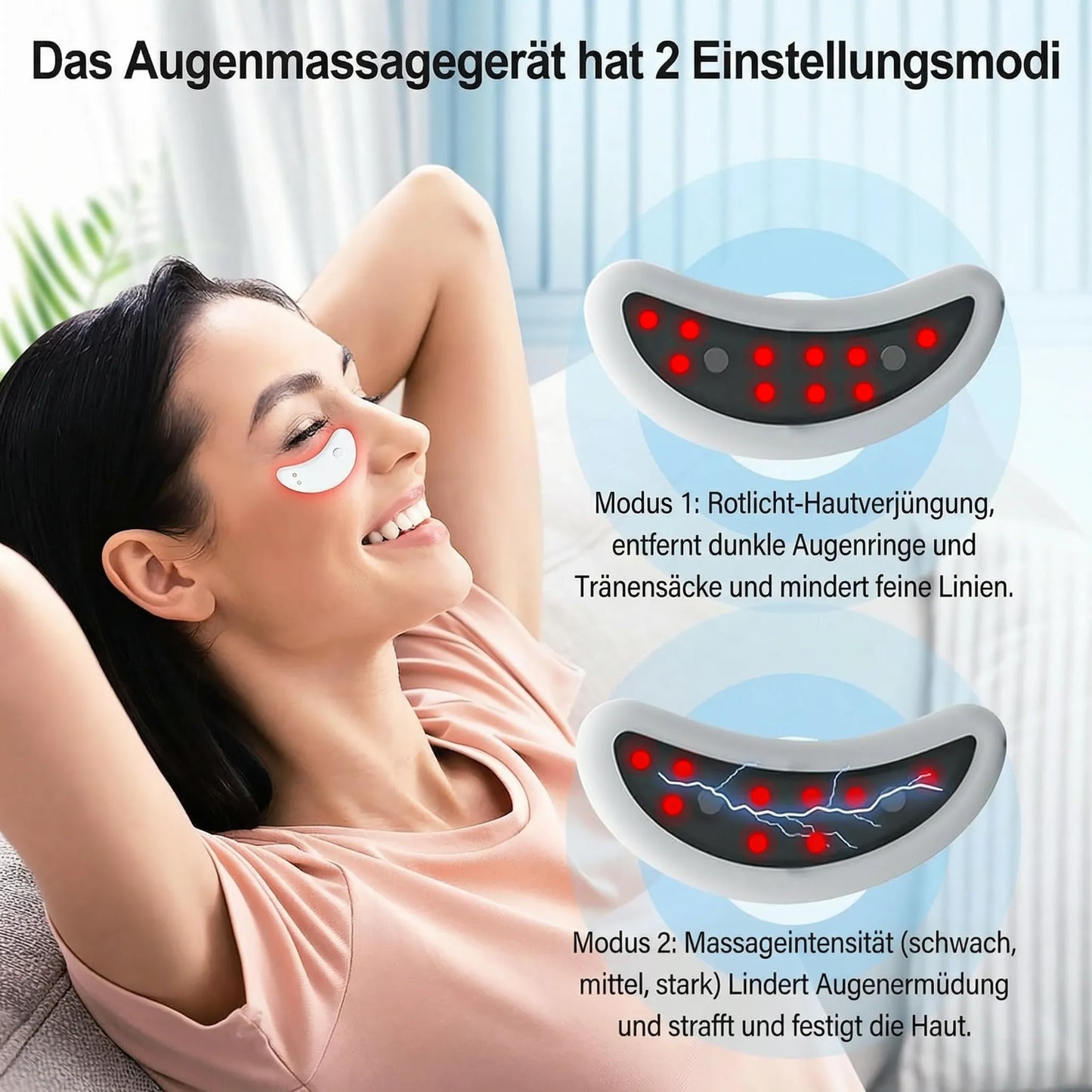 Device for Dark Circles & Puffiness through Red Light Therapy | Augenia