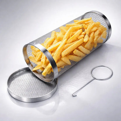 Stainless Steel Grill Basket for BBQ | Flammora