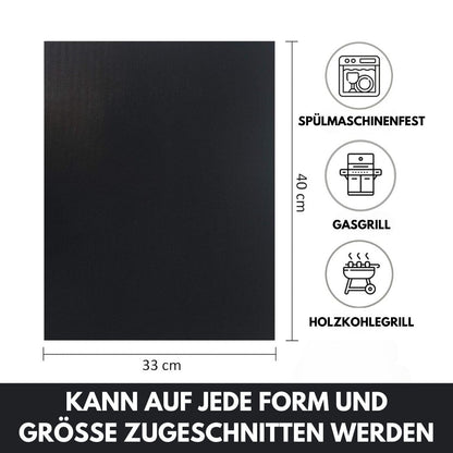Grill Mat for Grill | Reusable Non-Stick BBQ Grill Mats (Set of 5) | Grillara
