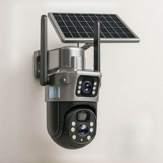 Außenüberwachungskamera | Wi-Fi-Kamera mit Solarpanel | GuardVision