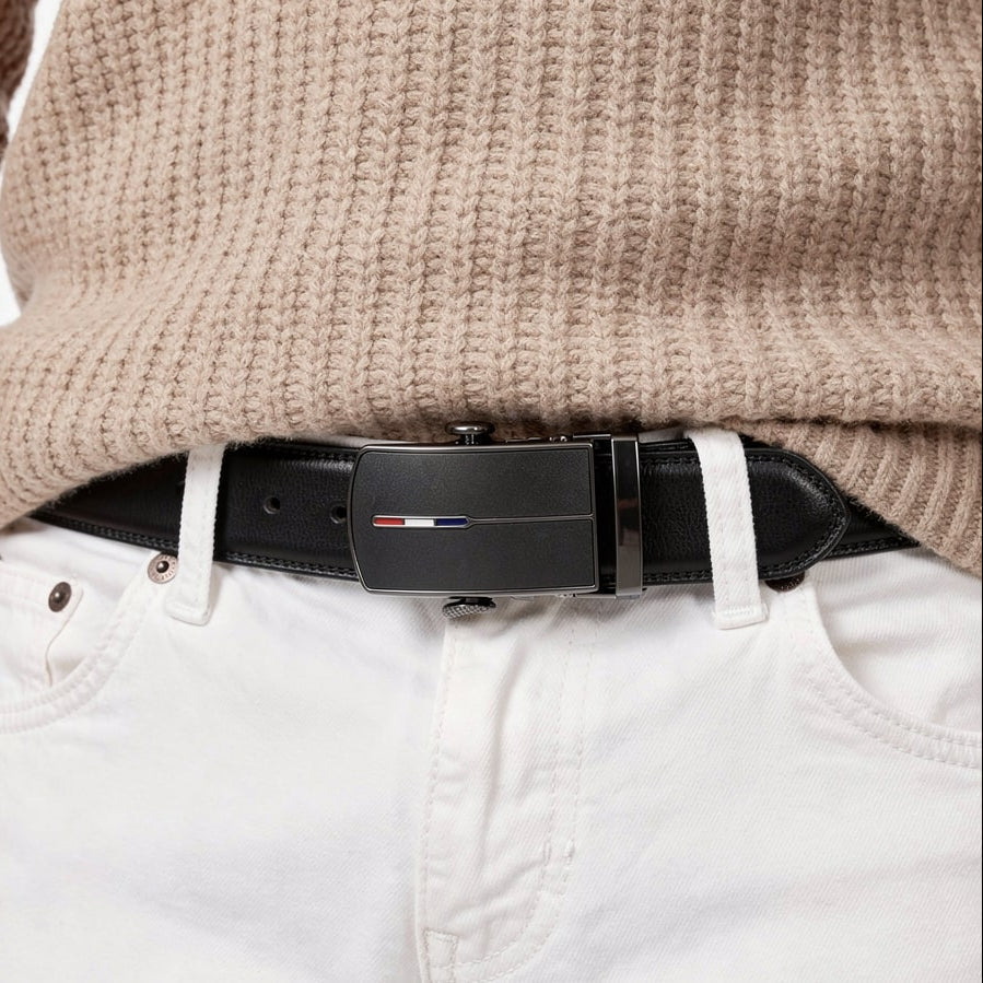 Herren Gürtel | Leder Gürtel ohne Löcher | GürtKraft