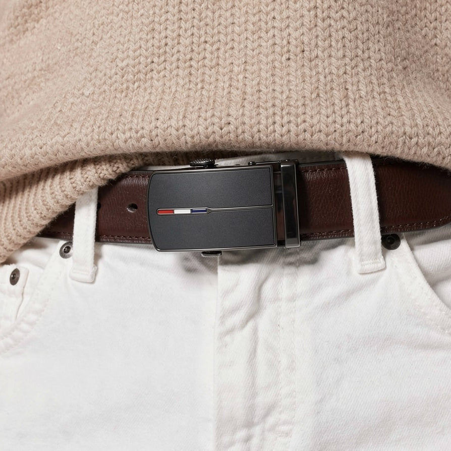 Belt for Men | Leather Belt Without Holes | GürtKraft