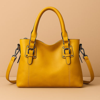 Handtasche für Frauen | Leder Umhängetasche | Schultertasche | Lunava