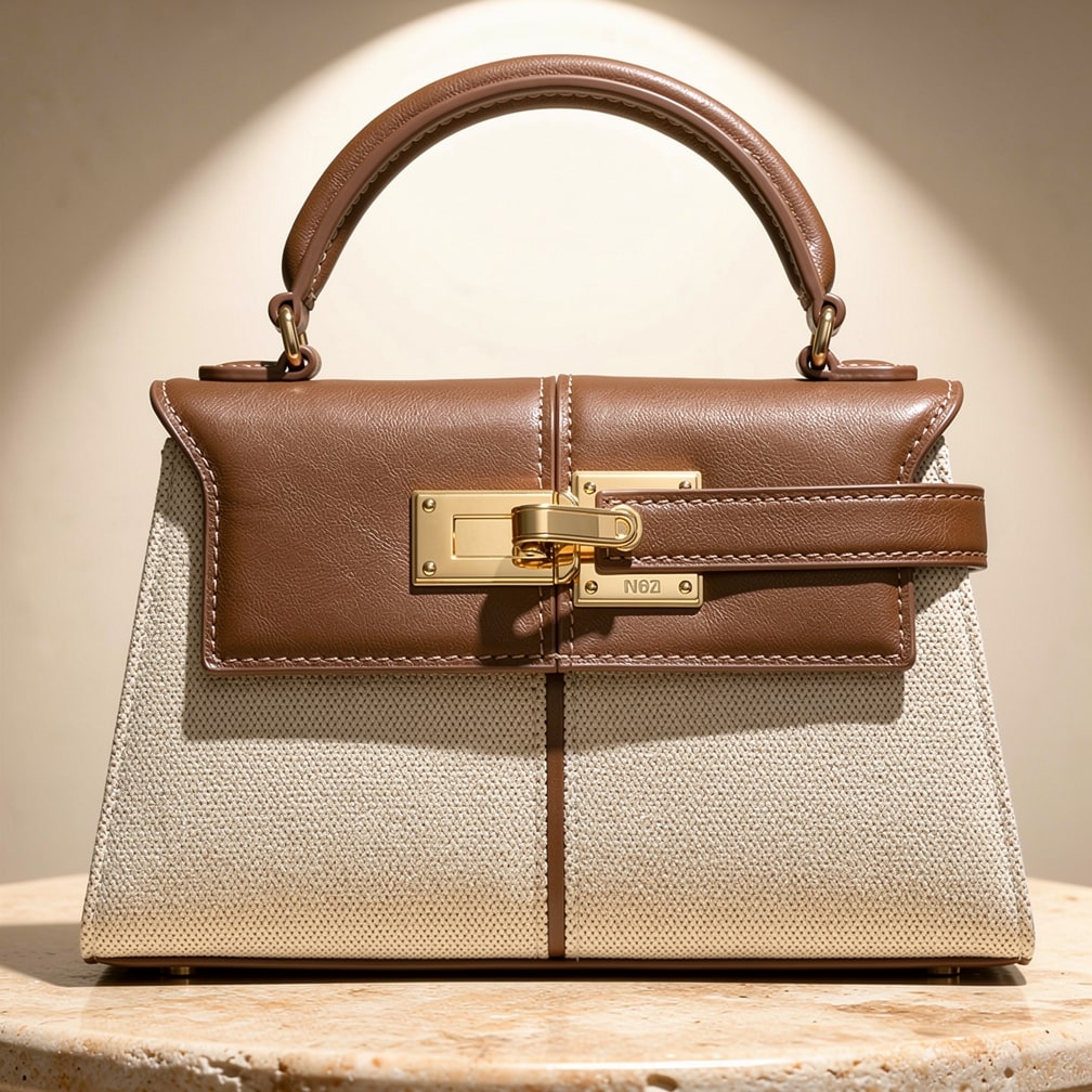 Handtasche für Damen | Leder Umhängetasche | Elvara