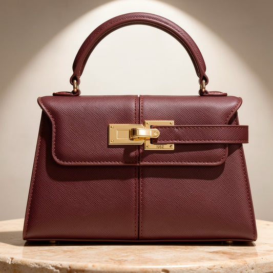 Handtasche für Damen | Leder Umhängetasche | Elvara