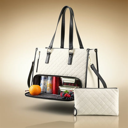 Handtasche mit Kühlfach für Frauen | Umhängetasche mit Kühlfunktion | FreshLuxe