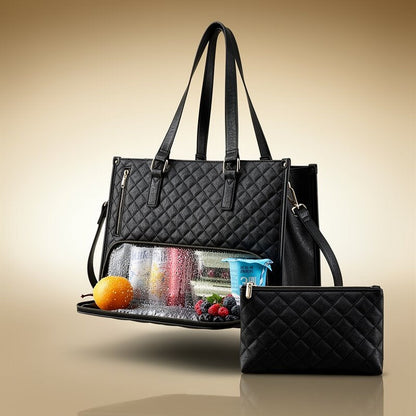 Handbag with Cooling Compartment for Women | Shoulder Bag with Cooling Function | FreshLuxe