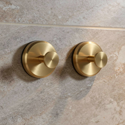 Towel Hooks Without Drilling | Hooks with Suction Cup for Bathroom | Haltrex
