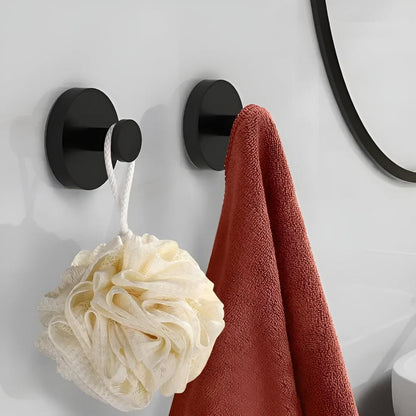 Towel Hooks Without Drilling | Hooks with Suction Cup for Bathroom | Haltrex
