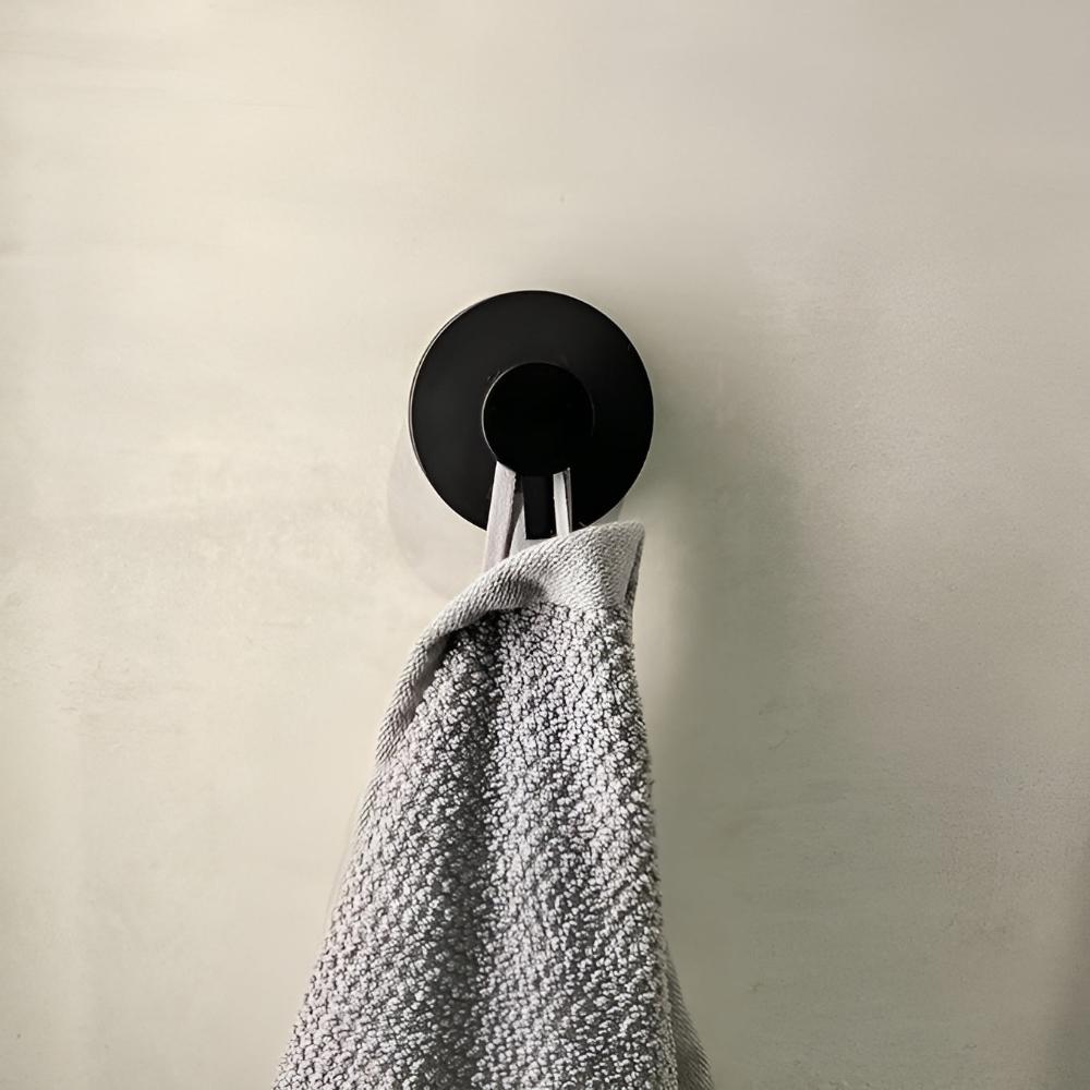 Towel Hooks Without Drilling | Hooks with Suction Cup for Bathroom | Haltrex